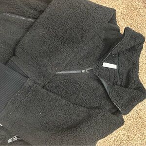 Athleta Black Fleece Jacket